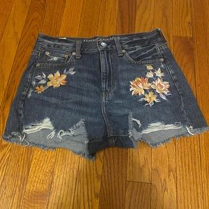 AE shorts embroidered